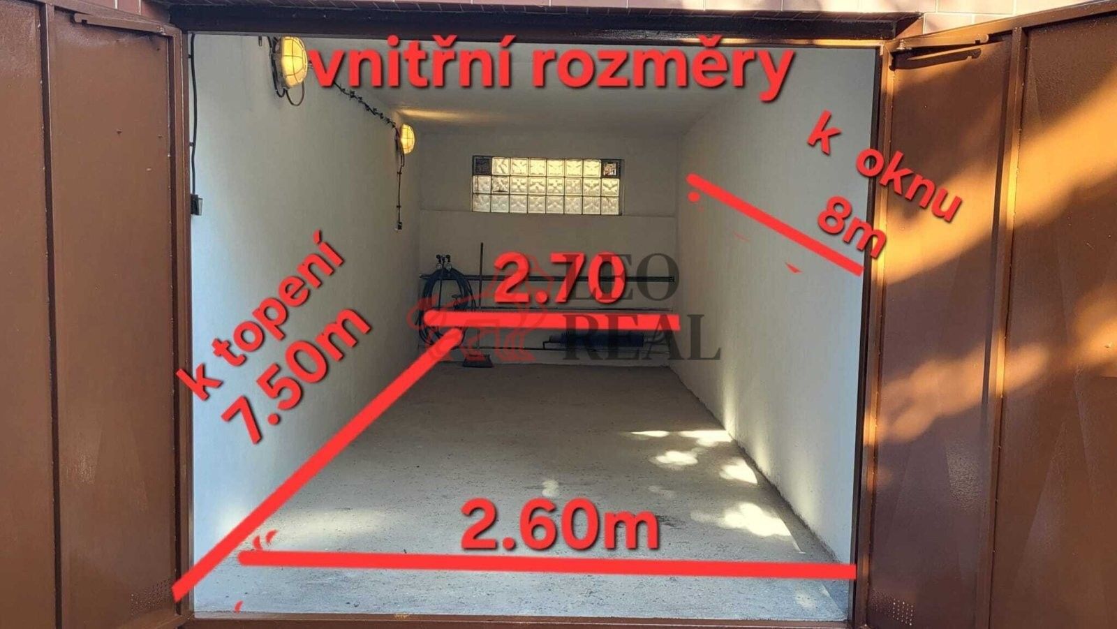 Pronájem garáž - Cestička, Ústí nad Labem, 21 m²