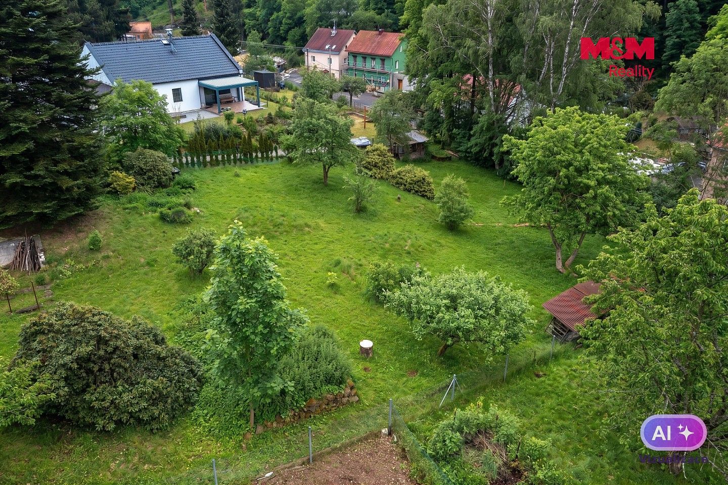 Pozemky pro bydlení, Ludvíkovice, okres Děčín - 2