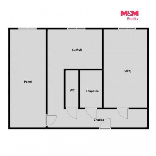 Byt 2+1 · 55 m² · Sídliště, Rotava - 3