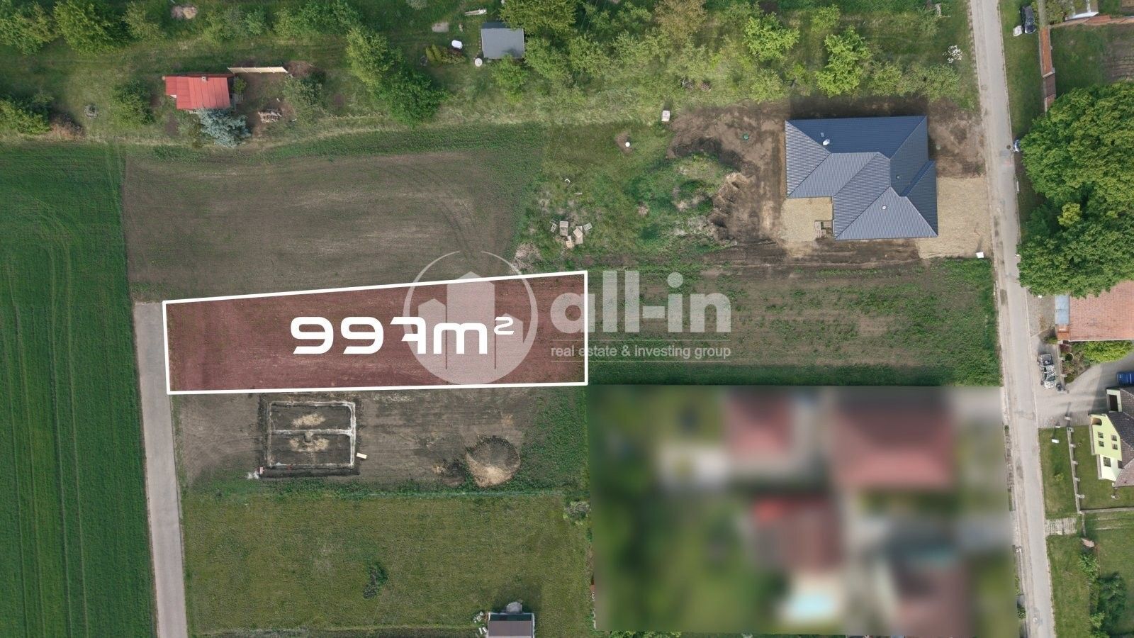 Pozemky pro bydlení, Heroltice, Hoštice-Heroltice, 997 m² - 1