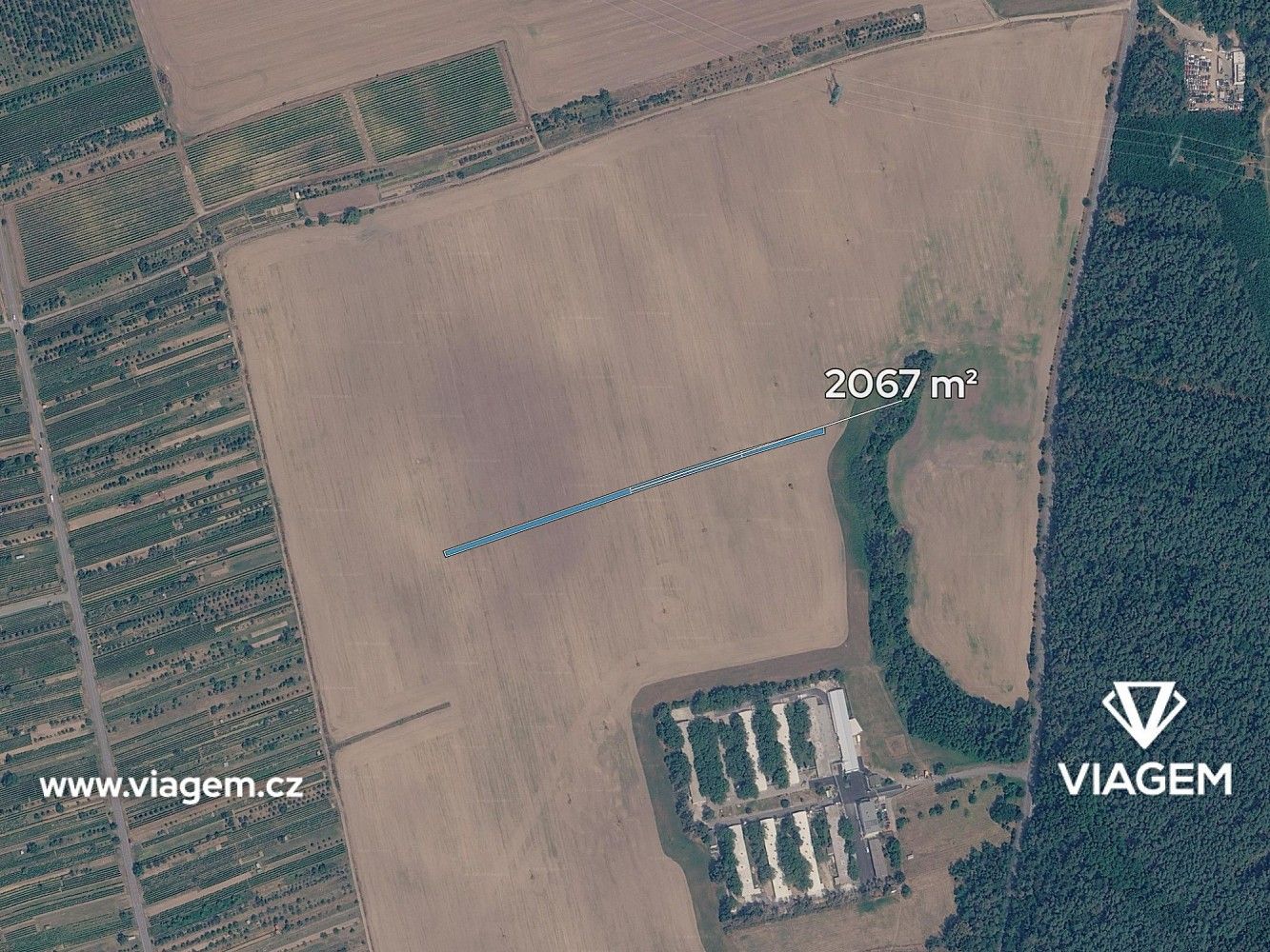 Prodej zemědělský pozemek - Ratíškovice, okres Hodonín, Jihomoravský kraj - 2