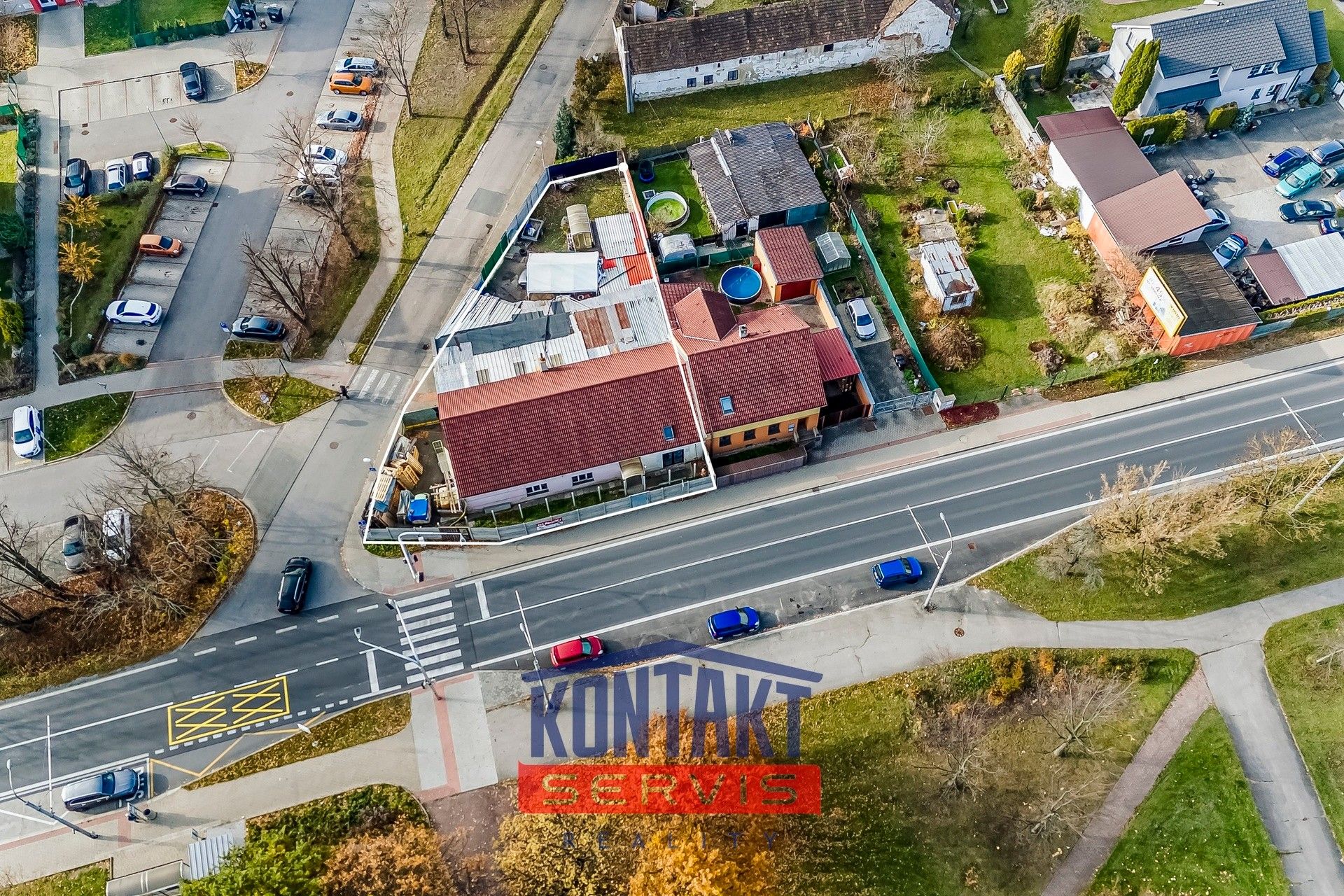 Činžovní domy, U Hvízdala, České Budějovice, 616 m²