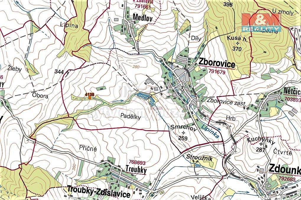 Prodej pozemek - Zborovice, okres Kroměříž, Zlínský kraj - 5