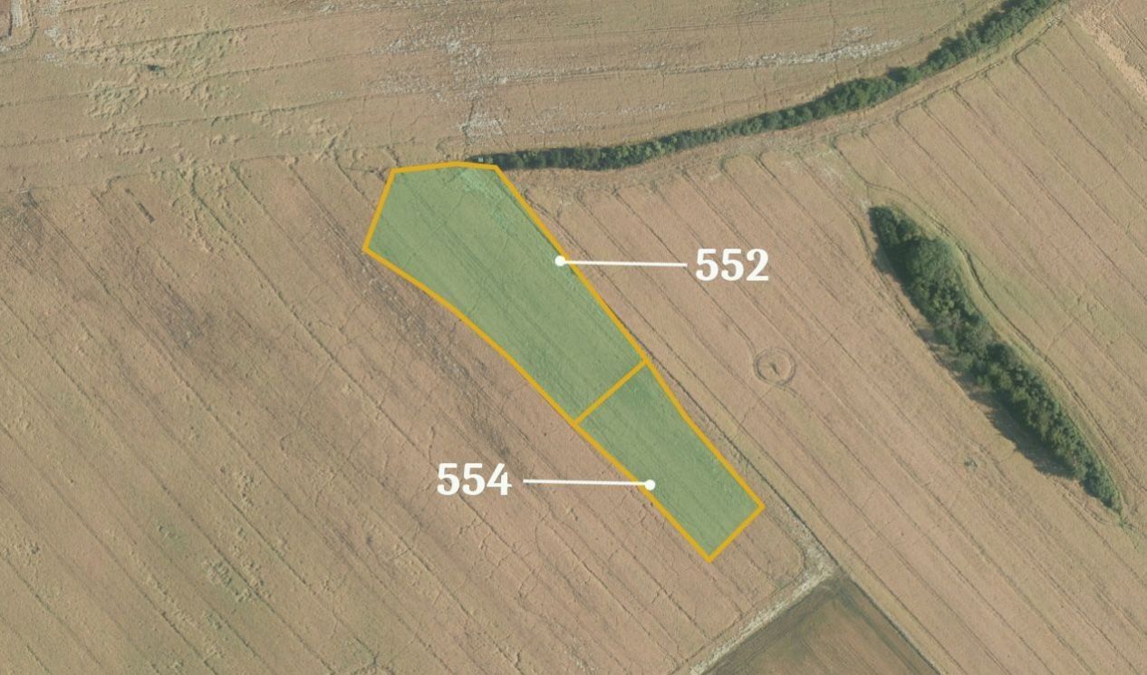 Zemědělské pozemky, Nučice, 84 500 m²