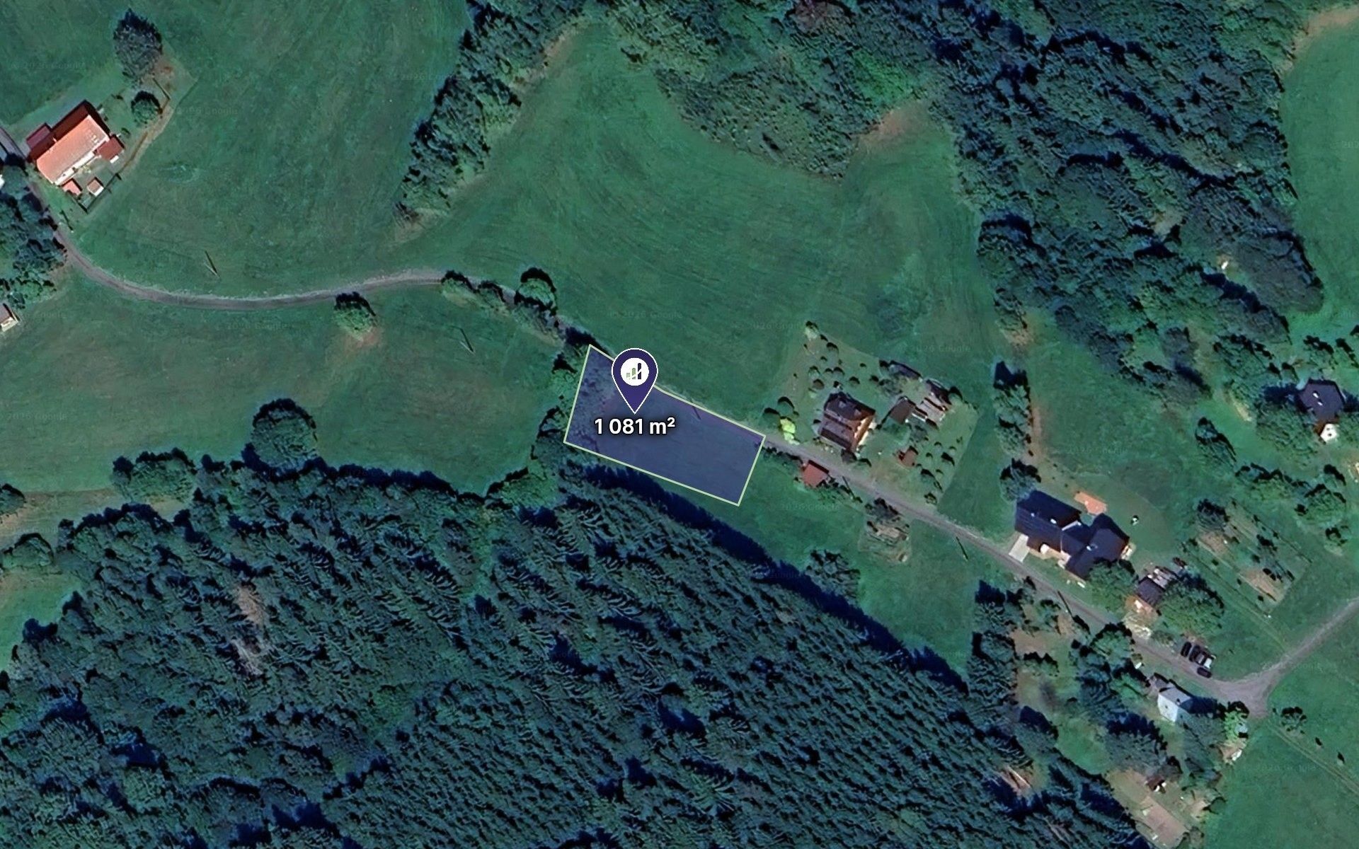 Prodej louka - Cotkytle, 1 605 m² - 2