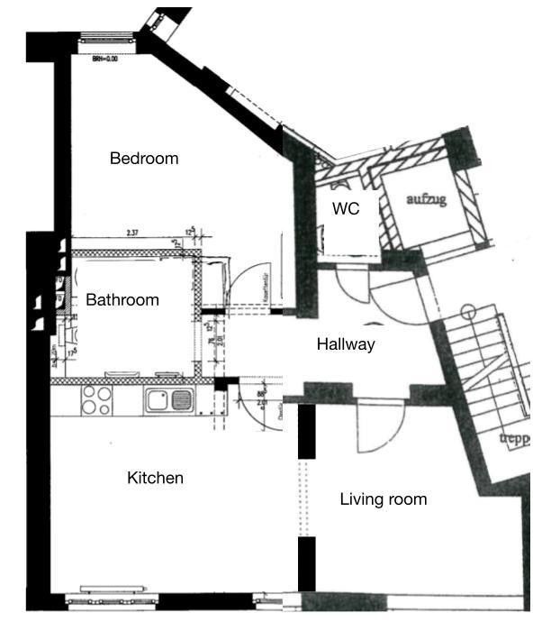 2+kk, Yorckstr. 20 Düsseldorf Derendorf Nordrhein-Westfalen 40476, 62 m² - 2