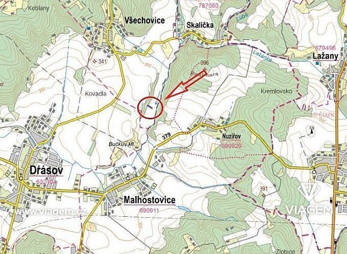 Zemědělský pozemek · Všechovice, okres Brno-venkov, Jihomoravský kraj - 3