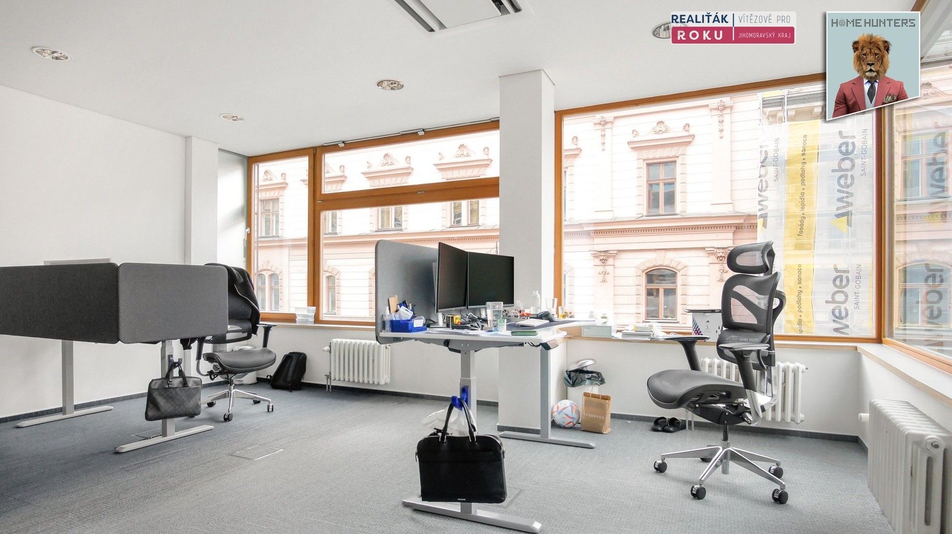 Pronájem kancelář - Rašínova, Brno, 287 m²