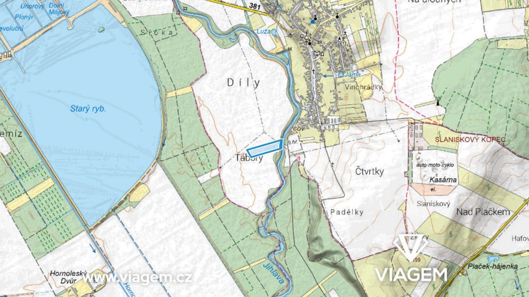 Zemědělské pozemky, Přibice, okres Brno-venkov, Jihomoravský kraj