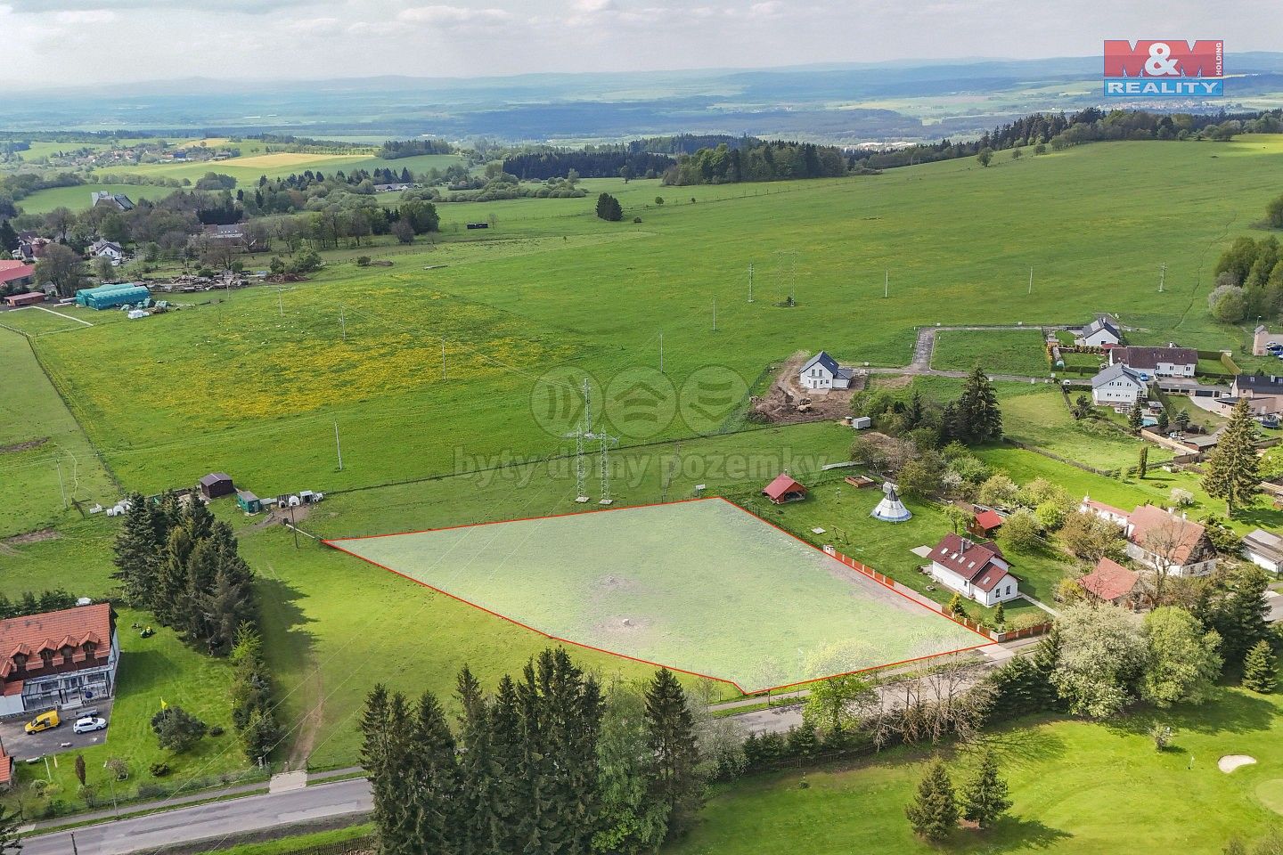 Pozemky pro bydlení, Zádub-Závišín - Zádub, okres Cheb, Karlovarský kraj - 2