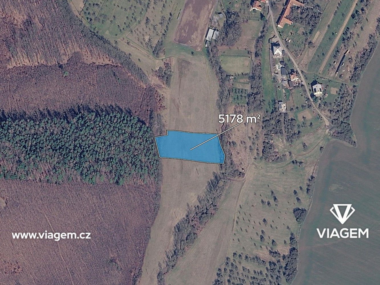 Prodej zemědělský pozemek - Dobrkovice, okres Zlín, Zlínský kraj - 2