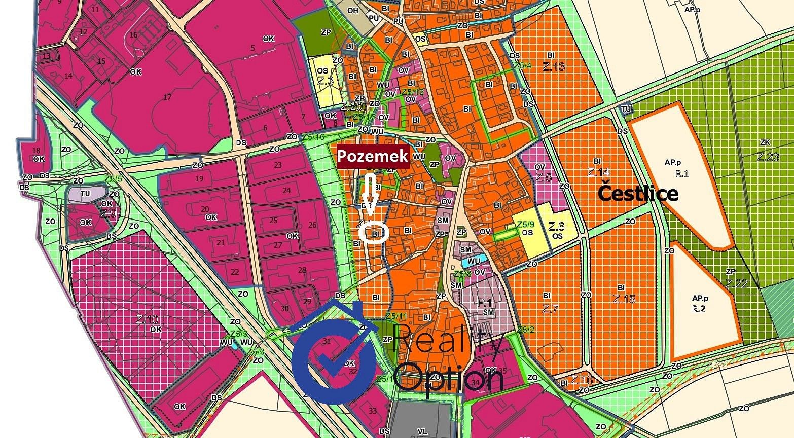 Pozemek pro bydlení · Čestlice, okres Praha-východ - 4
