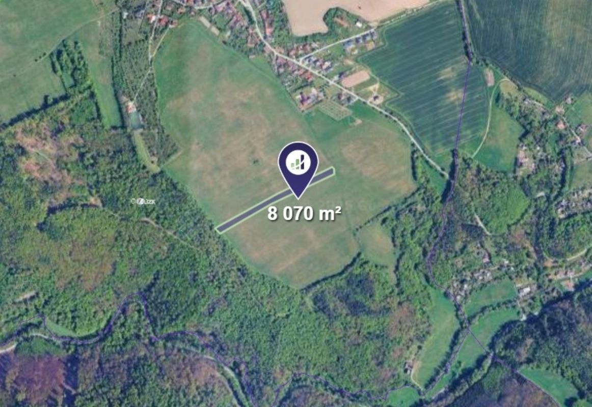 Prodej zemědělský pozemek - Habrůvka, 8 070 m²
