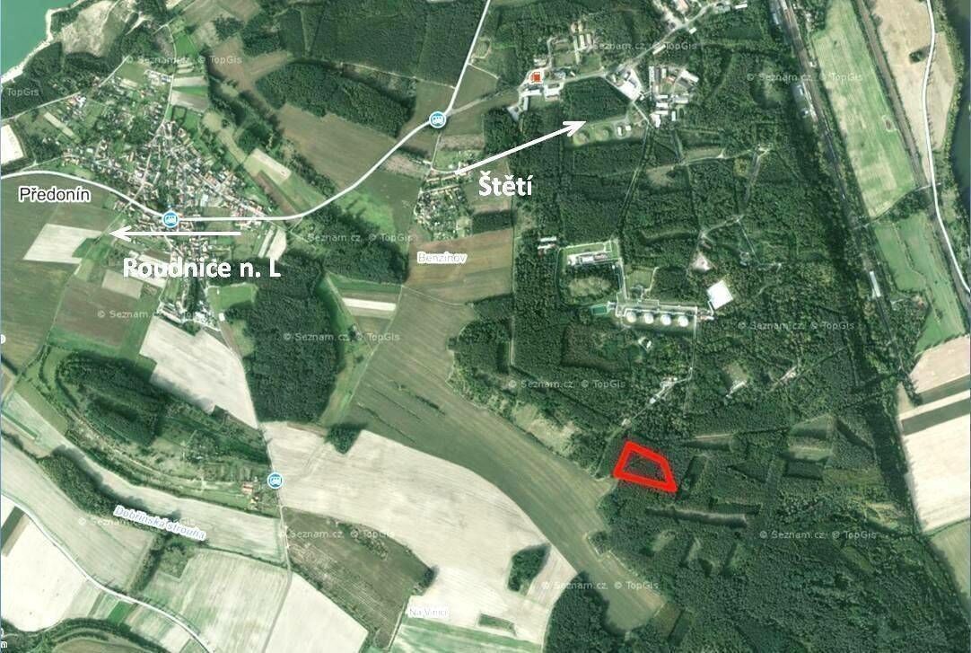 Pronájem zemědělský pozemek - Bechlín, 5 928 m²