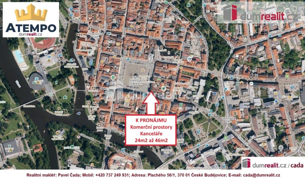 Kancelář · 24 m² · Karla IV., České Budějovice - 3