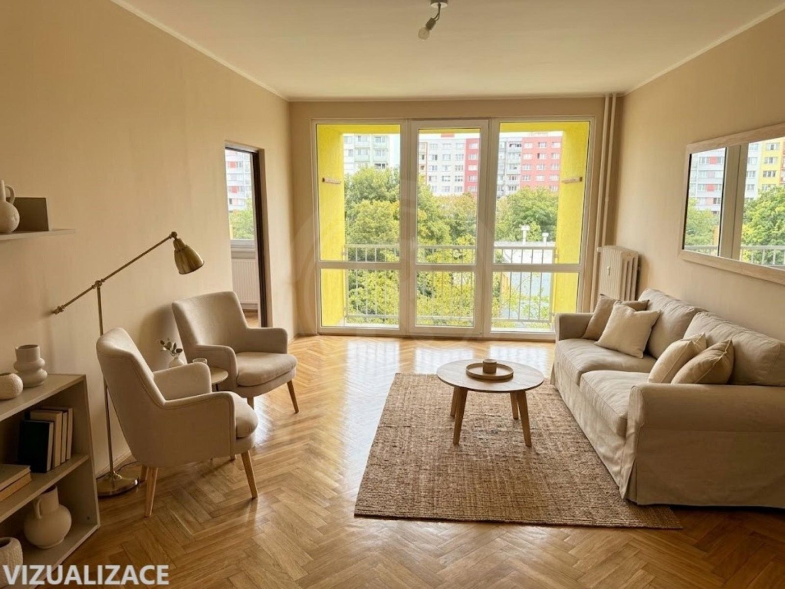 3+1, Otavská 1048, České Budějovice 2, 72 m² - 2