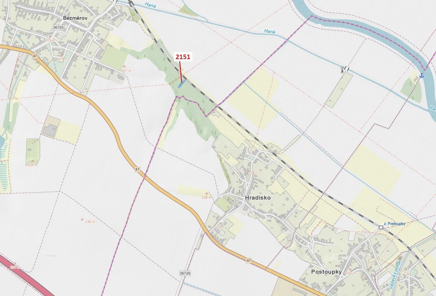 Lesy, Bezměrov, okres Kroměříž, Zlínský kraj - 1