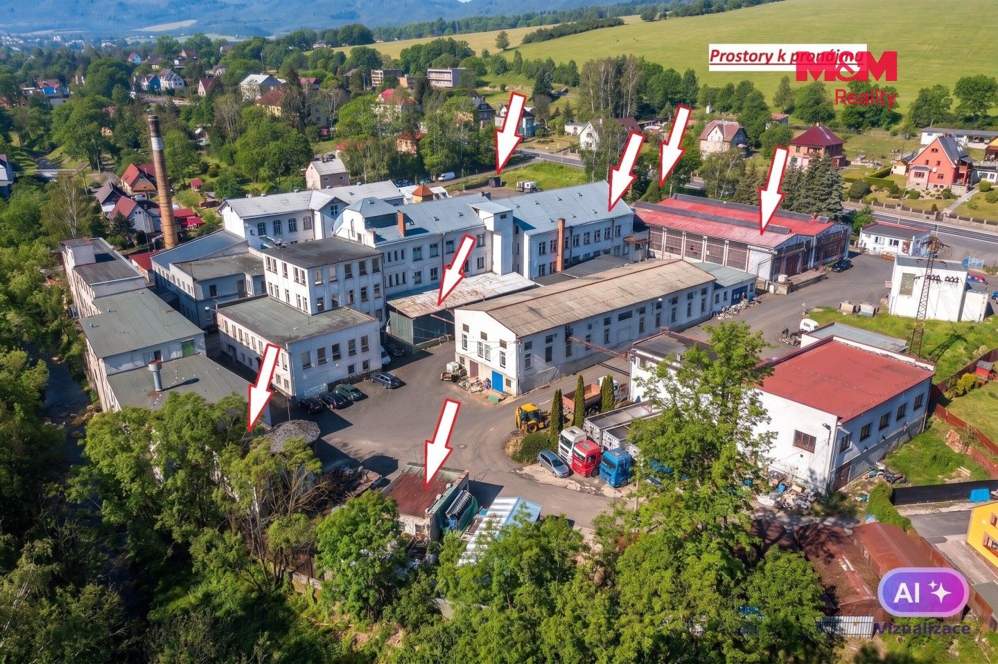 Výrobní prostory · 260 m² · Modrá, Jílové - 4