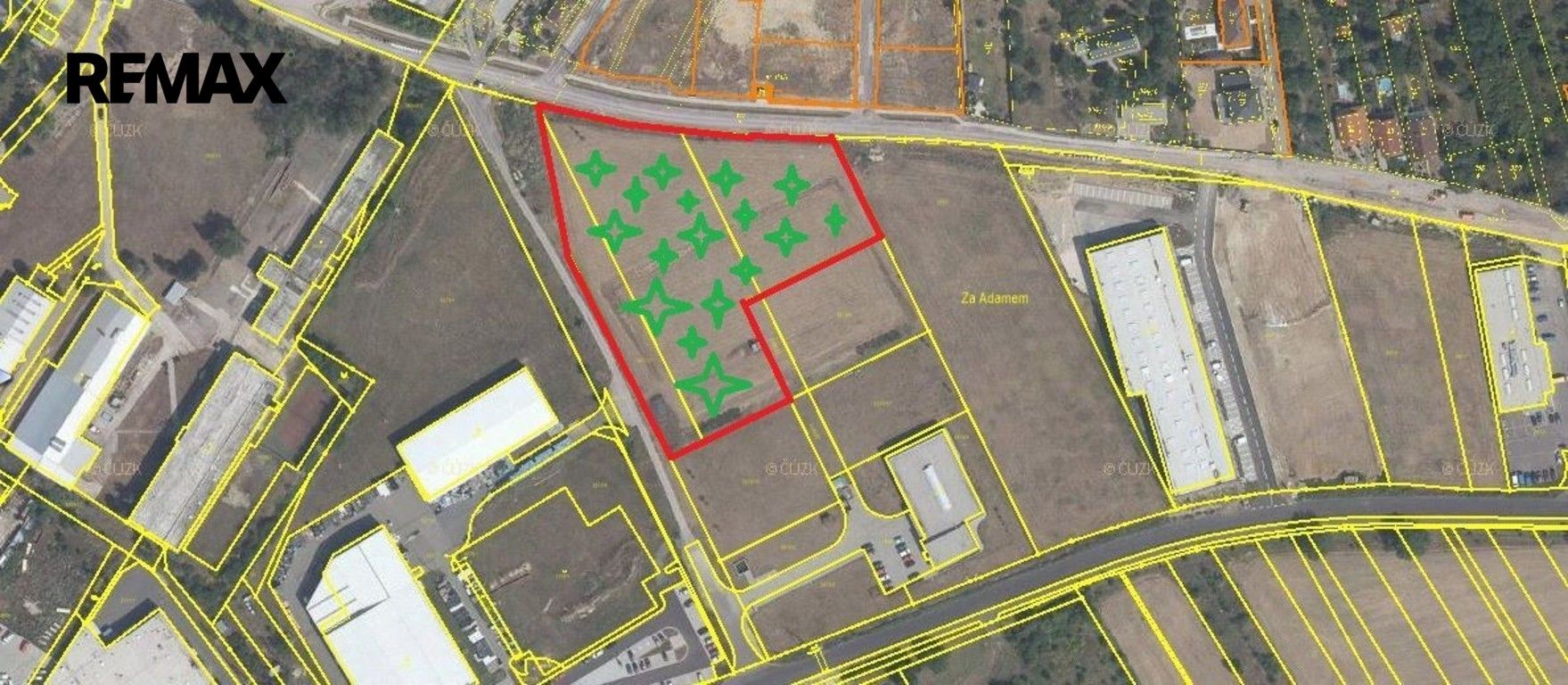 Komerční pozemky, Znojmo, 10 081 m² - 1