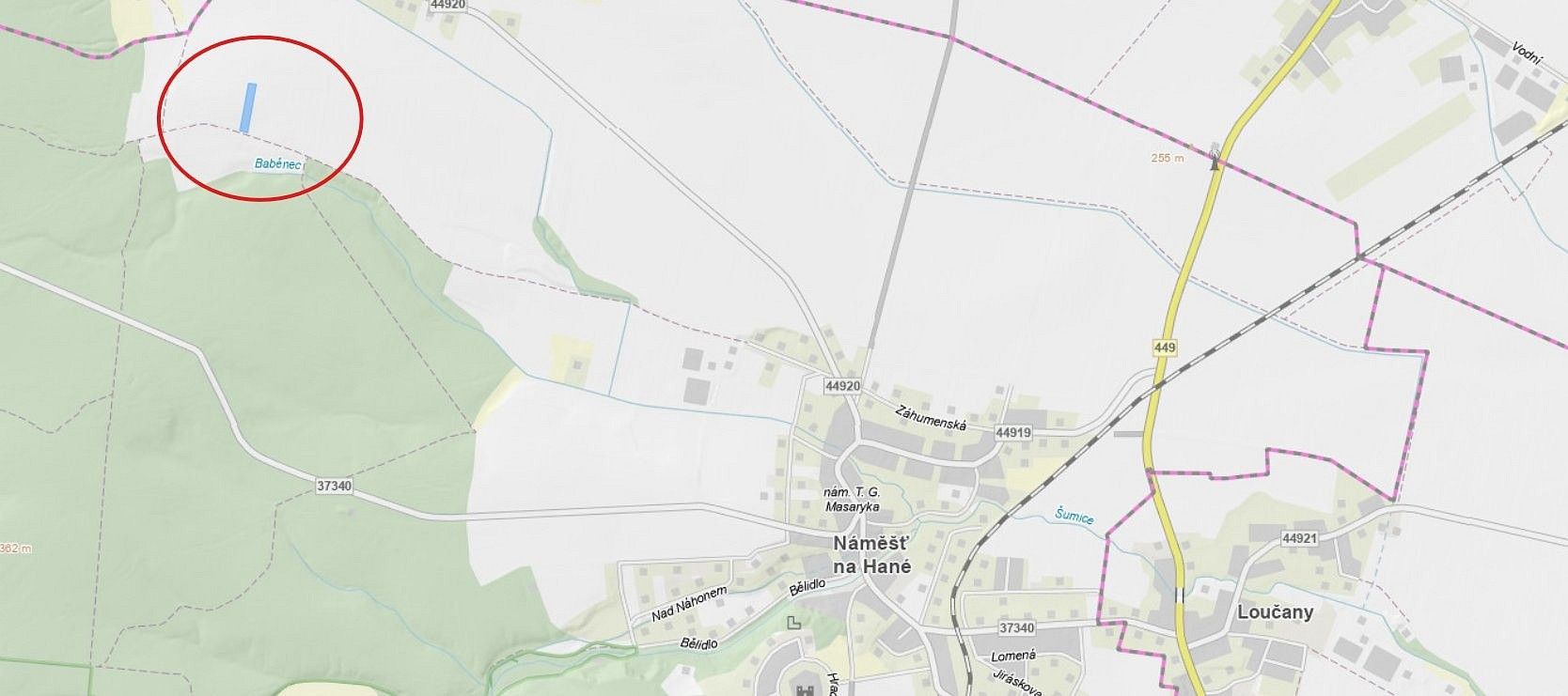 Zemědělské pozemky, Náměšť na Hané, okres Olomouc, Olomoucký kraj - 1