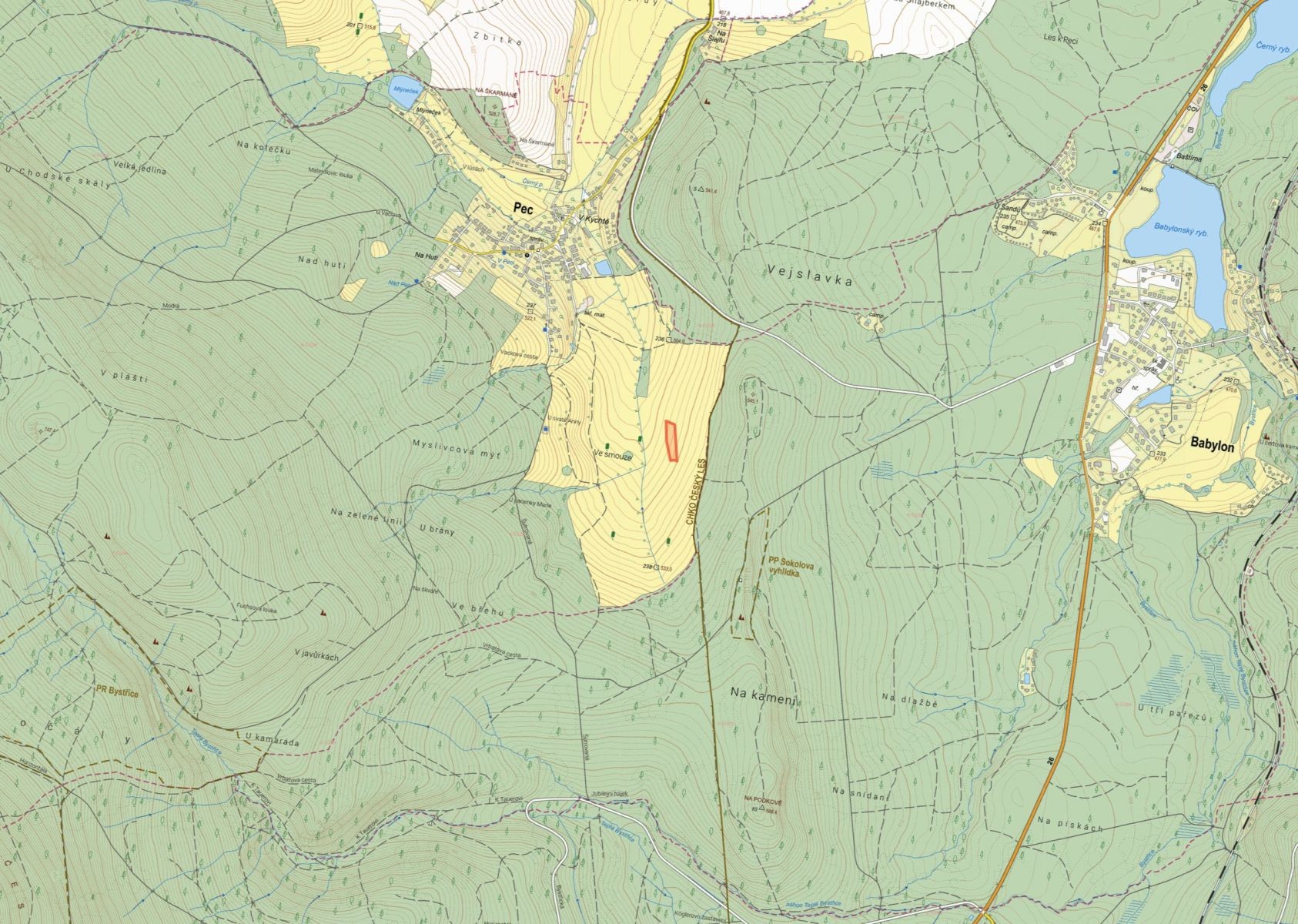 Prodej louka - Pec - 2