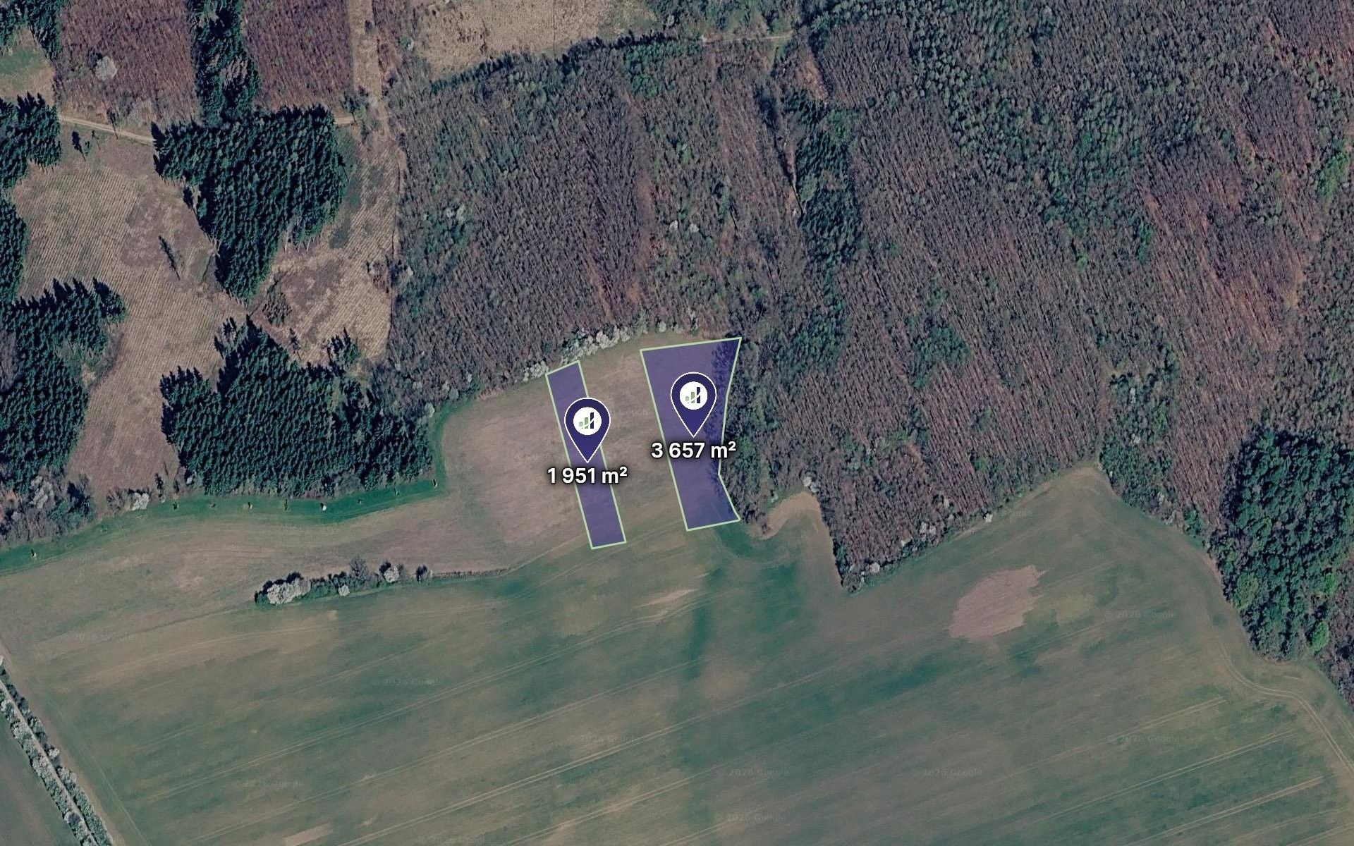 Zemědělské pozemky, Kyjov, 5 608 m² - 1