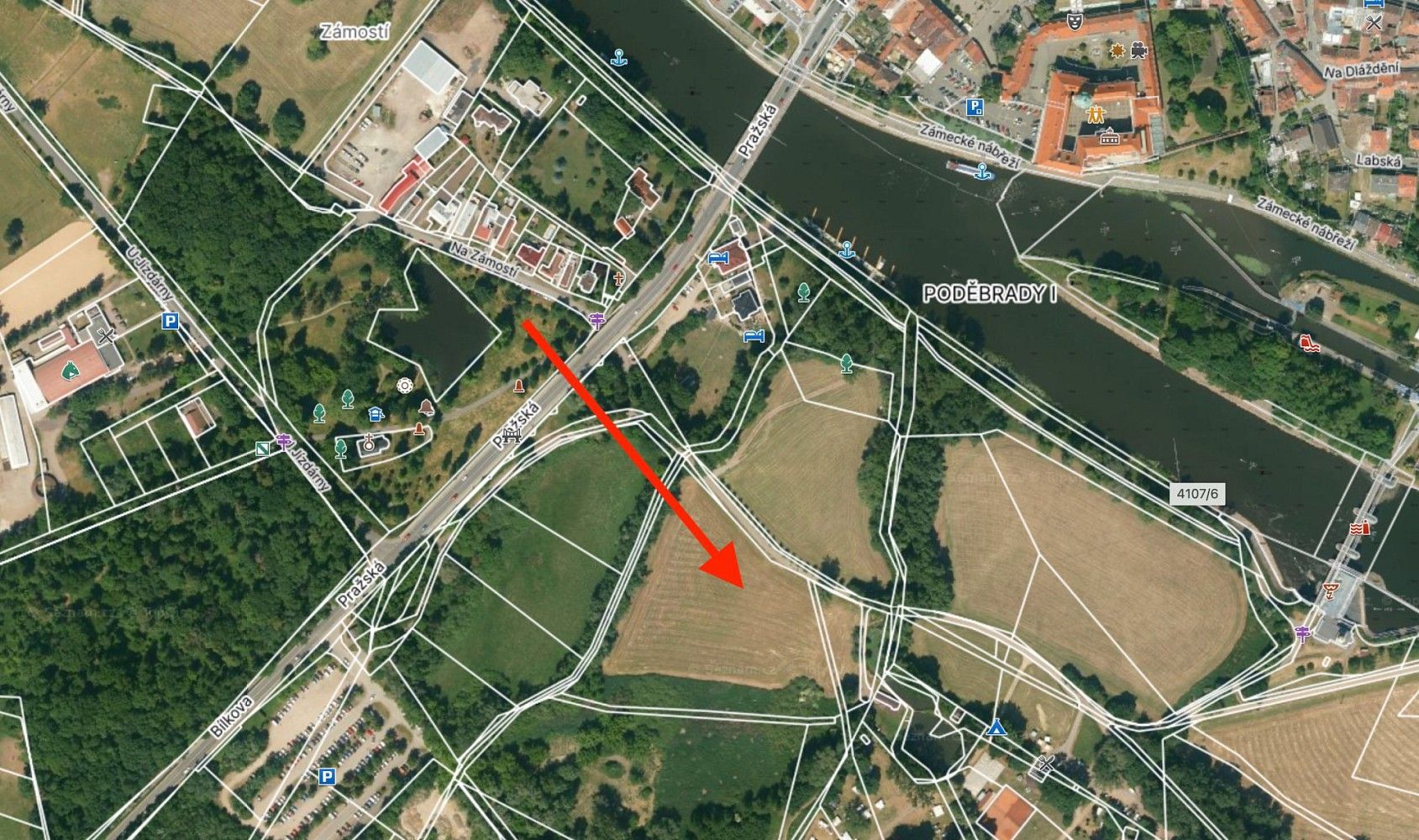 Louka · Poděbrady, okres Nymburk, Středočeský kraj - 3
