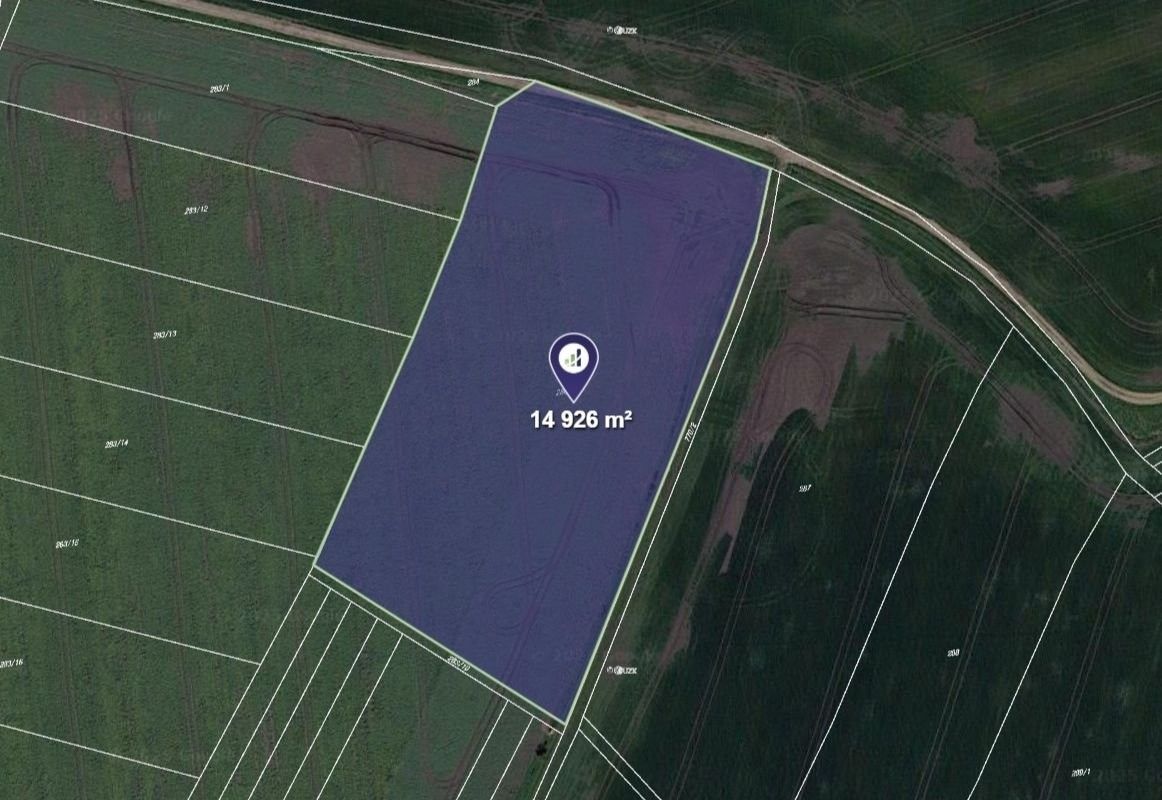 Zemědělské pozemky, Záhornice, 2 985 m²