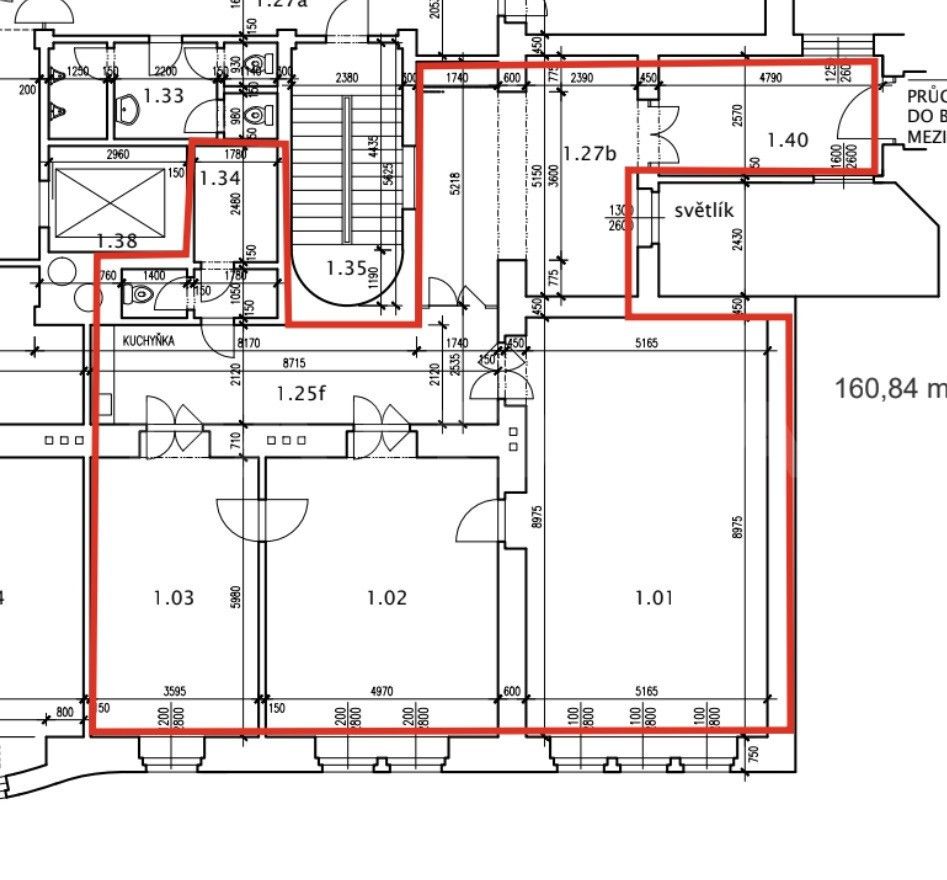 Kancelář · 161 m² · Opletalova, Praha - 3