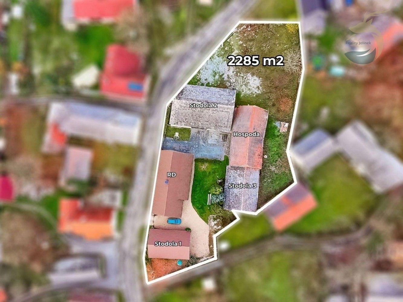 Zemědělské objekty, Kakejcov, okres Rokycany, Plzeňský kraj, 545 m² - 1