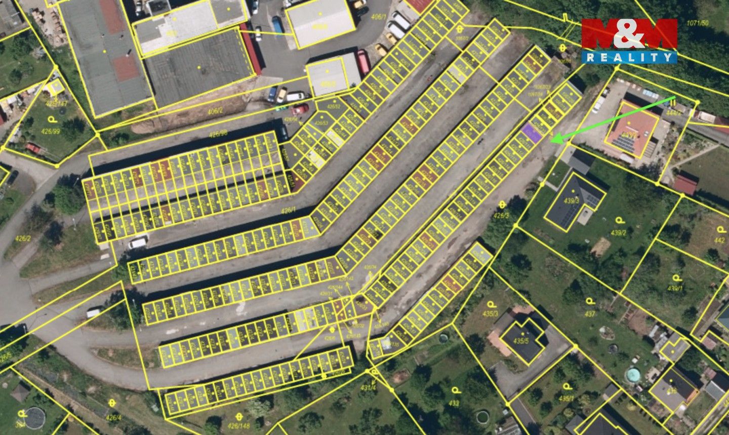 Prodej garáž - Třebovice, Ostrava, 20 m²