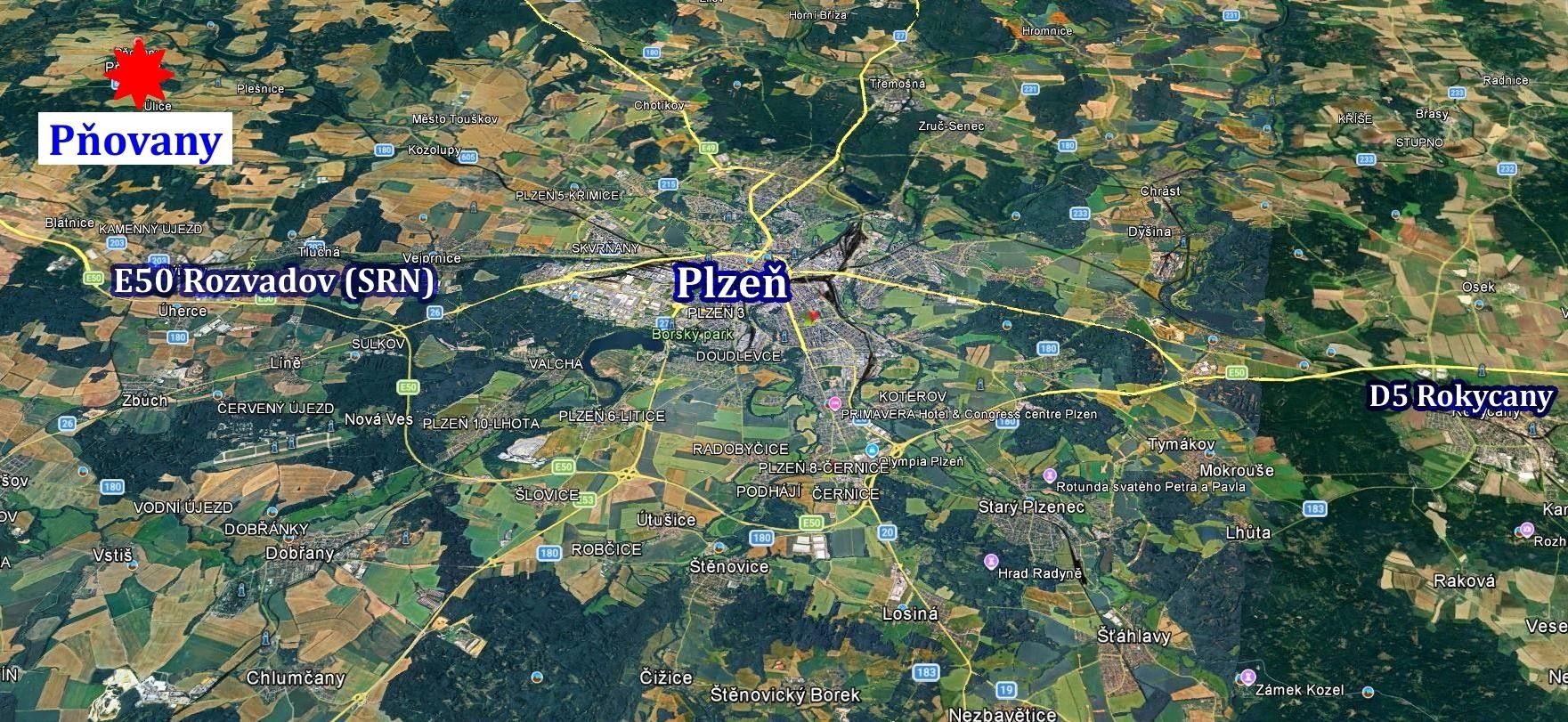 Komerční pozemek · 76 524 m² · Chotěšovičky, Pňovany - 3