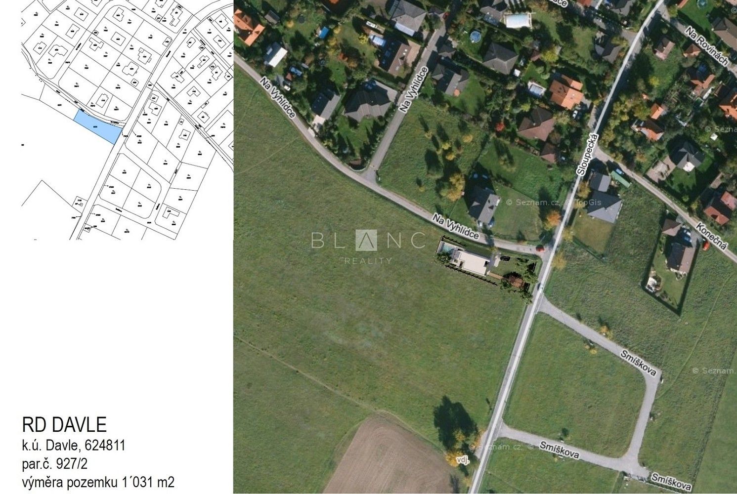 Pozemek pro bydlení · Davle, okres Praha-západ, Středočeský kraj - 4
