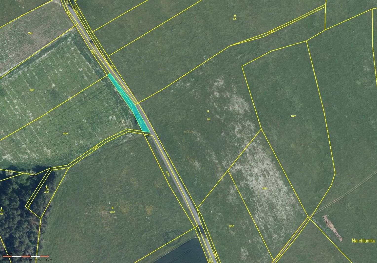 Louky, Bělokozly, Sázava, 394 m² - 2