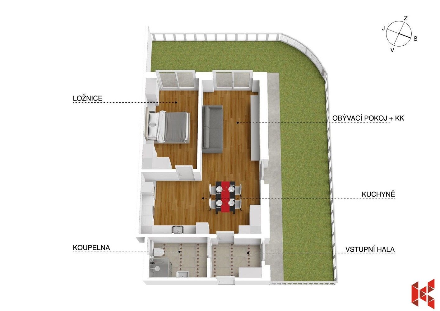 Byt 2+kk · 55 m² · Radimova, Praha 6 - Břevnov - 4