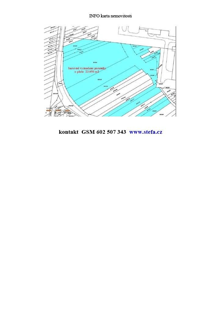 Prodej pozemek pro bydlení - Staré Město u Uherského Hradiště, 686 03, 23 058 m²