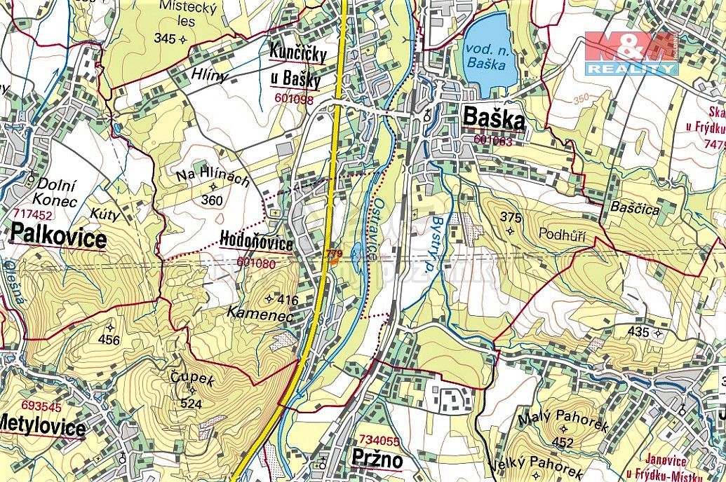 Prodej zemědělský pozemek - Baška, okres Frýdek-Místek, Moravskoslezský kraj - 5