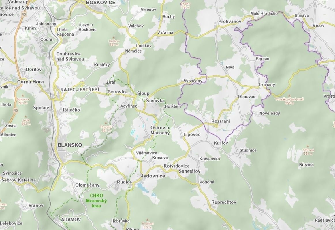 Zemědělský pozemek · Ostrov u Macochy - 3