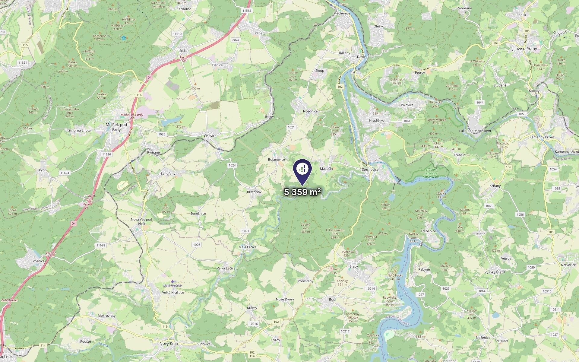Louka · 5 359 m² · Bojanovice - 3