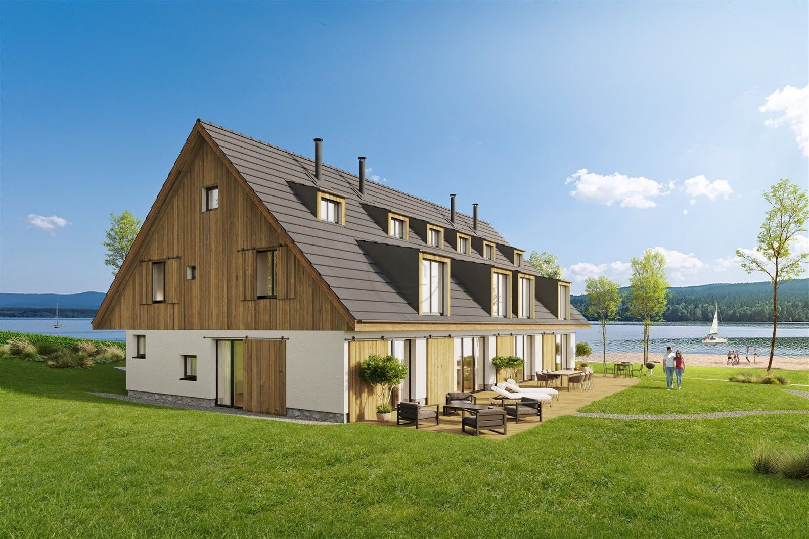 Rodinné domy, Frymburk, 148 m² - 1