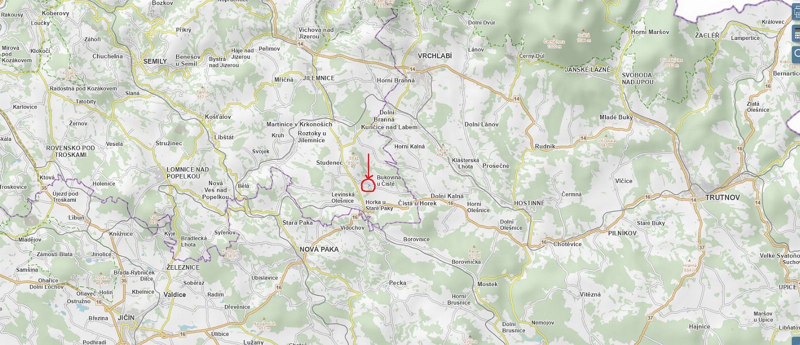 Les · Bukovina u Čisté - Dražeň, okres Semily, Liberecký kraj - 4