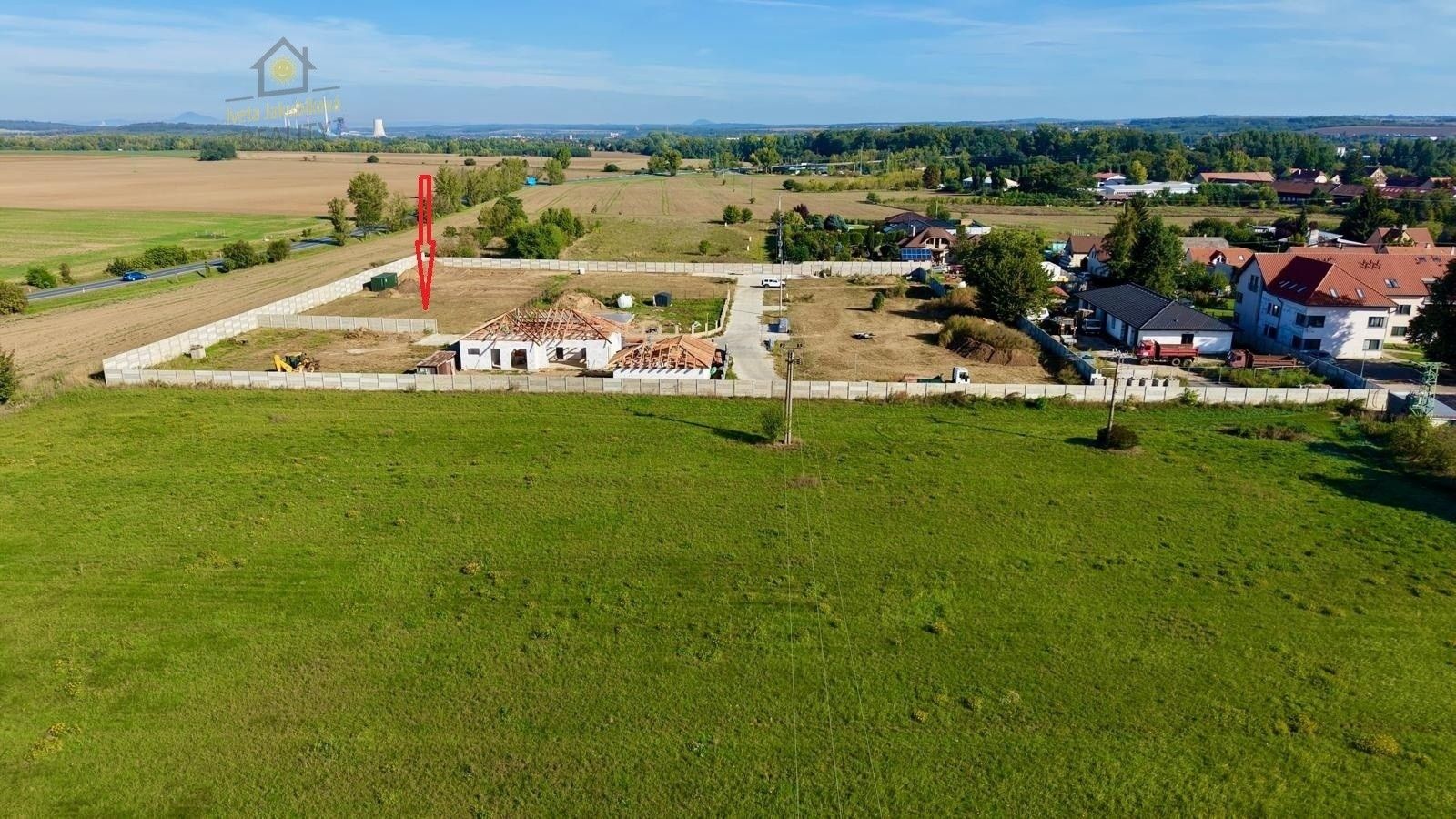 Pozemky pro bydlení, Hořín Brozánky, 1 153 m² - 2