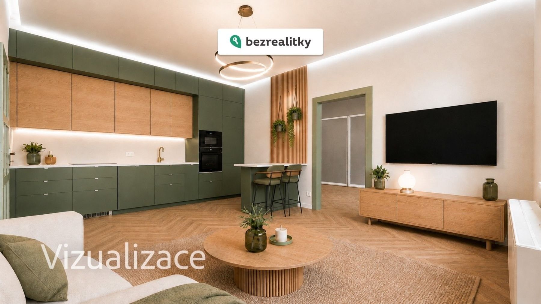 2+kk, Hůlkova 302, Praha Kbely, 65 m² - 1