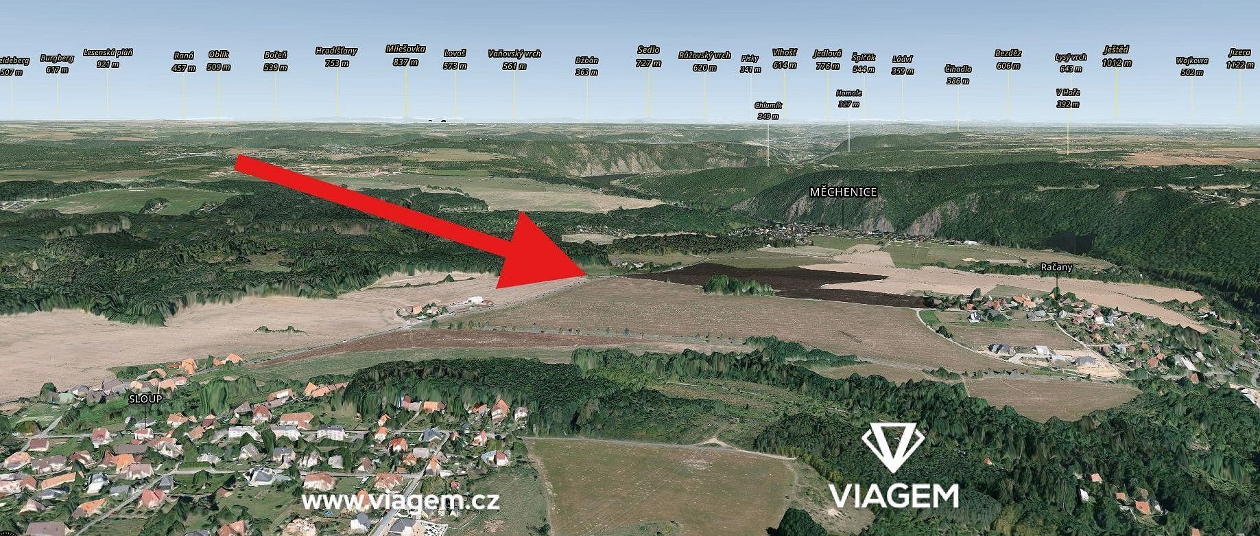 Zemědělské pozemky, Davle, okres Praha-západ, Středočeský kraj - 1