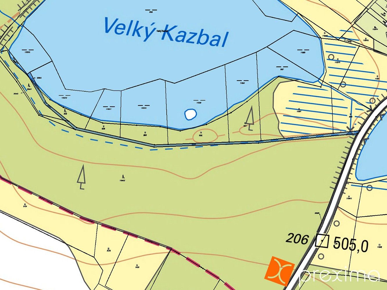 Pozemek · Uhelná Příbram, okres Havlíčkův Brod, Kraj Vysočina - 3