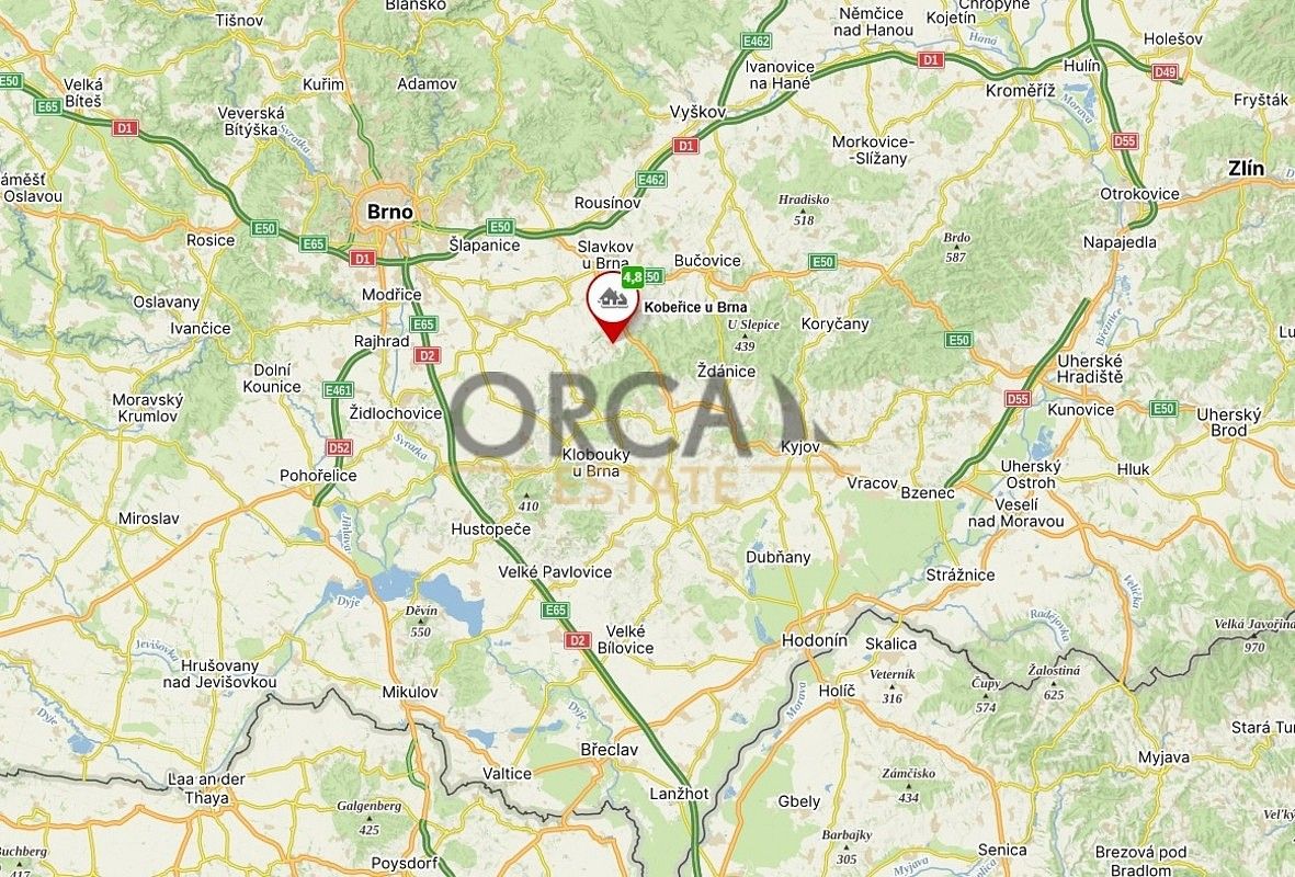 Prodej zemědělský pozemek - Kobeřice u Brna, okres Vyškov, Jihomoravský kraj - 5