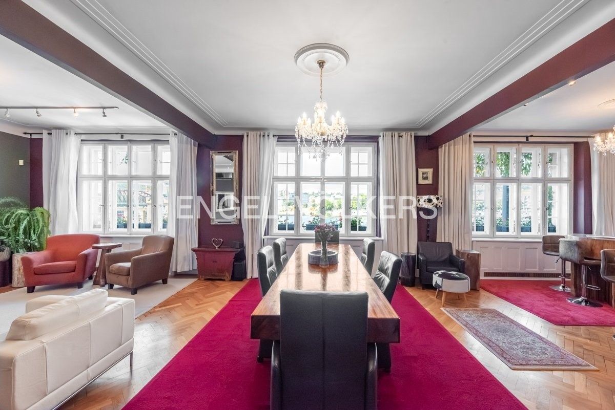 Pronájem byt 4+kk - Rašínovo nábřeží 410, Praha Nové Město, 187 m² - 5