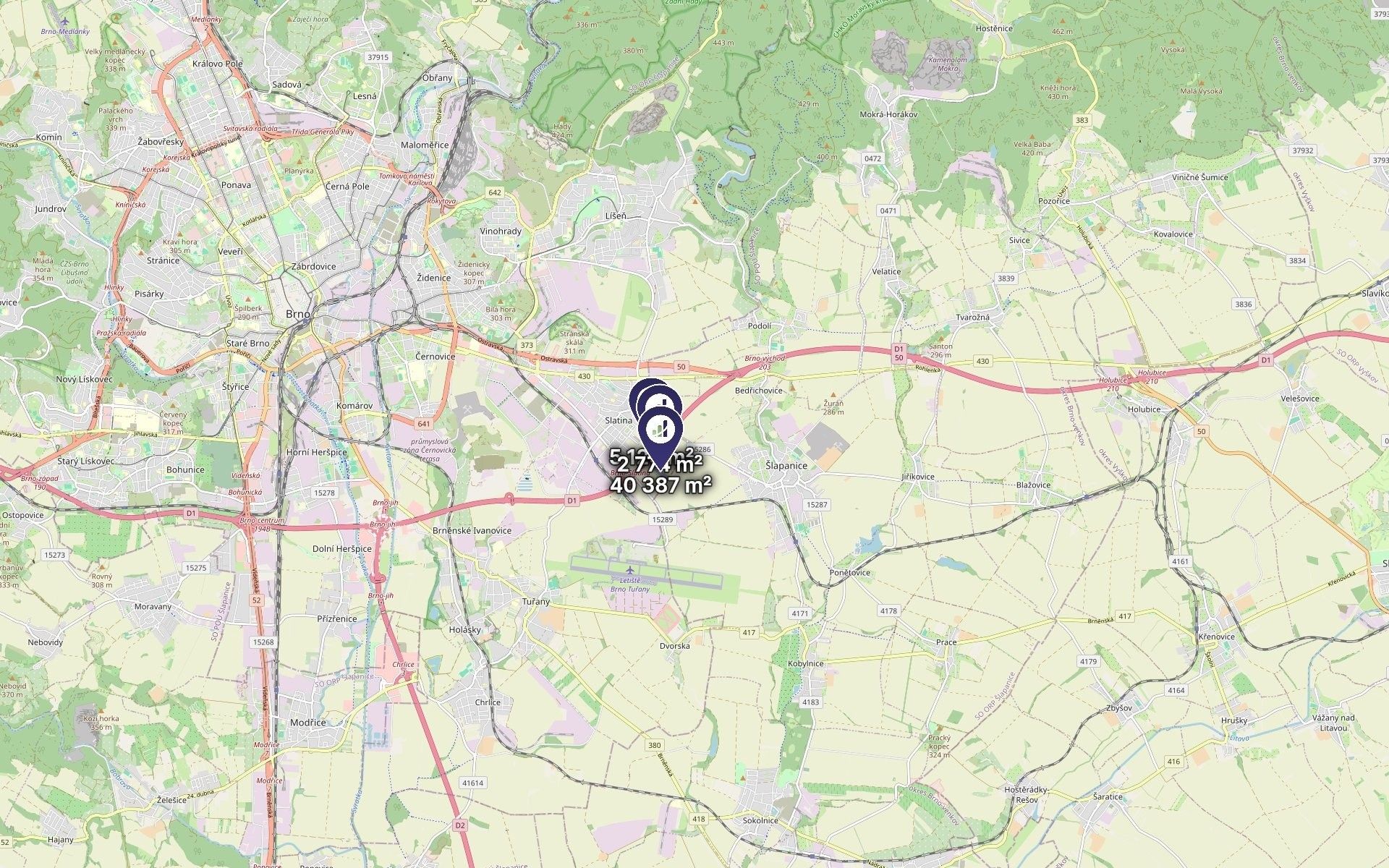 Zemědělský pozemek · 4 024 m² · Brno - 3