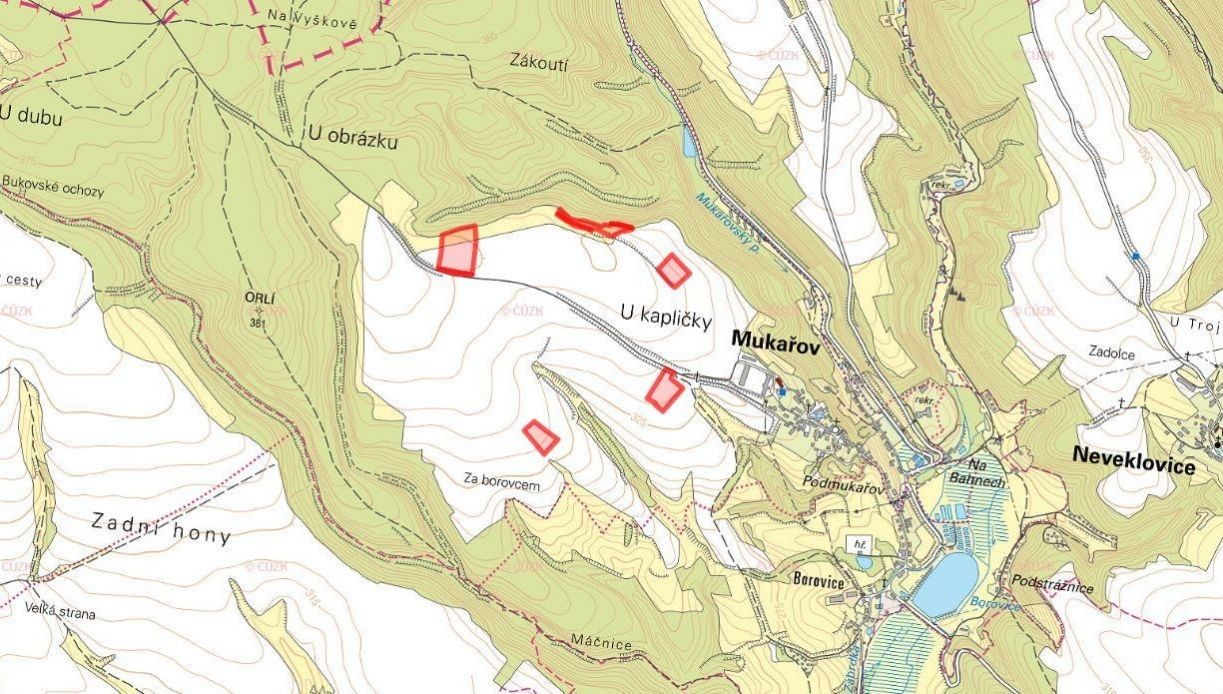 Zemědělské pozemky, Mukařov - 2