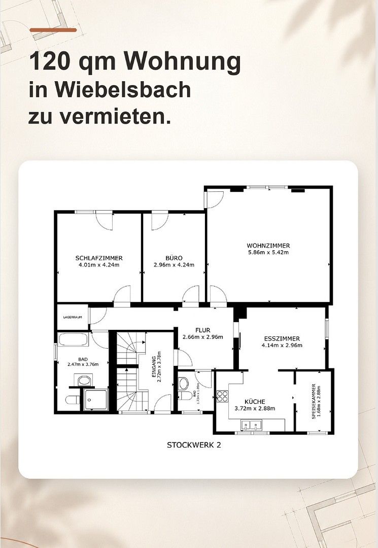 Byt 4+1 · 120 m² · Rohrwiesenweg 8A, , Hessen - 3
